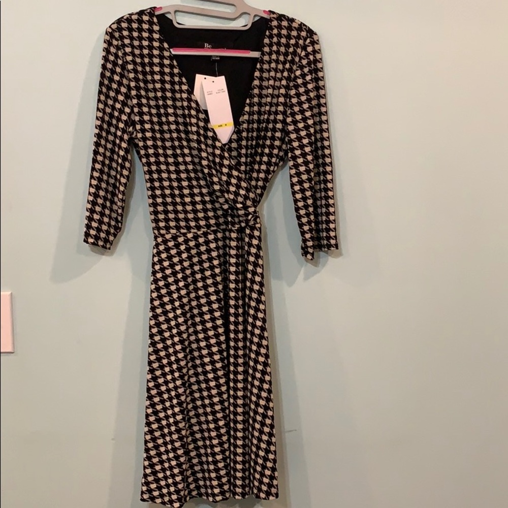Versona houndstooth dress